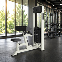 Machine à curls biceps YDY FIT en acier inoxydable pour entraînement de force, modèle NM0017, avec sélecteur de poids, pour musculation unisexe