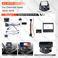 Prix Usine 12.3 DVD 2 DIN Navigation Écran Tactile HD Kit Cadre de Façade Pièces Radio Android pour CHEVROLET 2010-2015 Spark