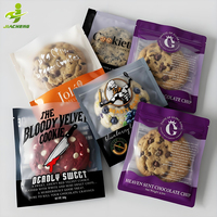 Sachets en plastique transparent personnalisés pour emballer des biscuits, emballages pour petites entreprises avec boîte à biscuits, emballage de luxe avec séparateurs