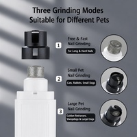 Lime à ongles électrique professionnelle pour animaux de compagnie avec lumière LED, faible bruit, rechargeable, coupe-ongles pour chiens et chats, outil de toilettage OEM/ODM
