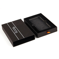 Kunden spezifisches Logo Luxus papier Medaille Abzeichen Uhren armband Verpackungs box Schlüssel ring Gürtel Brieftasche Schlüssel bund Set Geschenk box für Männer