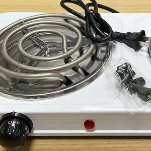 Estufa Eléctrica de Dos Quemadores JKN-ES002, Caja de Color NM, Inglés, Uso Doméstico, Perillas con Serigrafía, Repuestos Gratuitos, 2 Quemadores - Product Image 3