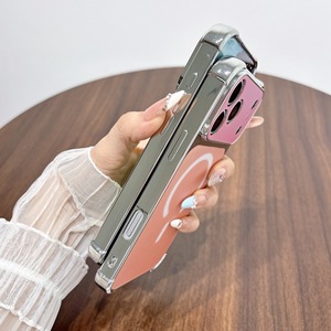 Étui de téléphone magnétique Laser Chameleon pour Apple 17/18 Pro Max, coque de protection antichoc mate pour iPhone 16/15 - Product Image 4
