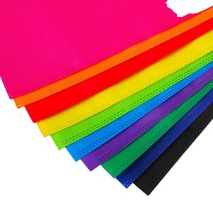 批发可重复使用的无纺布取走袋材料大容量可折叠无纺布扁平袋袋无纺布手提袋 - Product Image 6