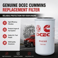 Filtro de Combustible DCEC Cummins C3931063, Filtro de Combustible Enroscable para Compresor de Aire Diésel Portátil, Repuestos para Motor Diésel