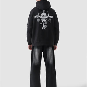 Sudadera con Capucha Unisex 2025 de Poliéster/Algodón con Diseño de Bolsillo, Impresión Personalizada, Prendas Básicas de Invierno para Hombre y Mujer, Servicio OEM - Product Image 2