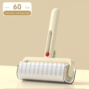 Rodillo Quitapelusas Manual Plegable de Plástico para Ropa y Cama, Eliminador de Pelo Ecológico Reutilizable, Artefacto Doméstico de Papel Adhesivo - Product Image 6