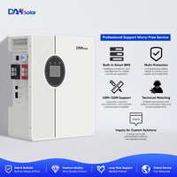 DAH Koper Harga Pabrik Stok Tersedia 100Ah 100A 200AH 10kwh 5kwh 51.2V 48V Baterai Penyimpanan Energi Tenaga Surya Off-grid Baterai Penyimpanan Energi