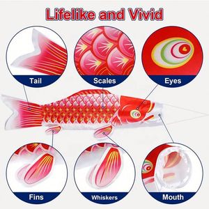 Venta Directa de Fábrica: Nuevo Koinobori Japonés Personalizado, Campana de Viento Colorida para Jardín Exterior, Accesorio Decorativo sin Cantidad Mínima de Pedido - Product Image 3