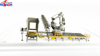 Bras de palettisation robotisé KUKA/FANUC/KAWASAKI/ABB/Chine pour la manutention de bouteilles, sacs et boîtes, capacité 250 kg