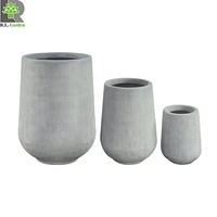 Pot de fleurs populaire en fibre de verre légère, décoration végétale artificielle, jardinière décorative pour la maison, pot de pépinière pour plantes vertes