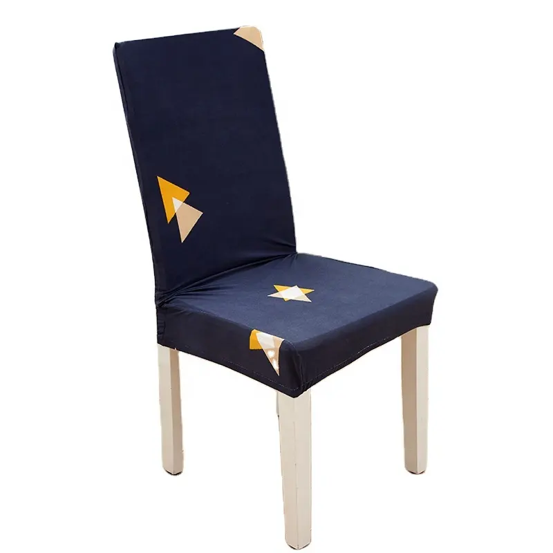 È economico e facile da usare bella copertura del sedile floreale della sedia da pranzo stampata in spandex