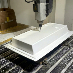ชิ้นส่วนพลาสติกขึ้นรูปด้วยเครื่อง CNC แบบกำหนดเองตามสั่ง (OEM) ด้วยวิธีเทอร์โมฟอร์มและสุญญากาศ - Product Image 1