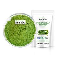 Extrait de feuille de Pandan de qualité pure BSTBIO, poudre de Pandan, extrait à base de plantes, qualité alimentaire verte