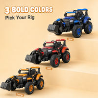 Vente en gros : Excavatrice électrique 12V télécommandée pour enfants, jouet en plastique, voiture de plage pour tout-petits