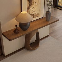 Table d'entrée en bois massif chinoise, décoration de luxe pour la maison neuve, convertible en meuble de rangement pour couloir, entrée, salon