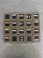 Vintage Cyrix CPU Céramique Or Récupération Scrap HMS Grade Type Électronique