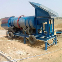 Machine de lavage mobile à tambour pour l'extraction d'or alluvionnaire – Prix