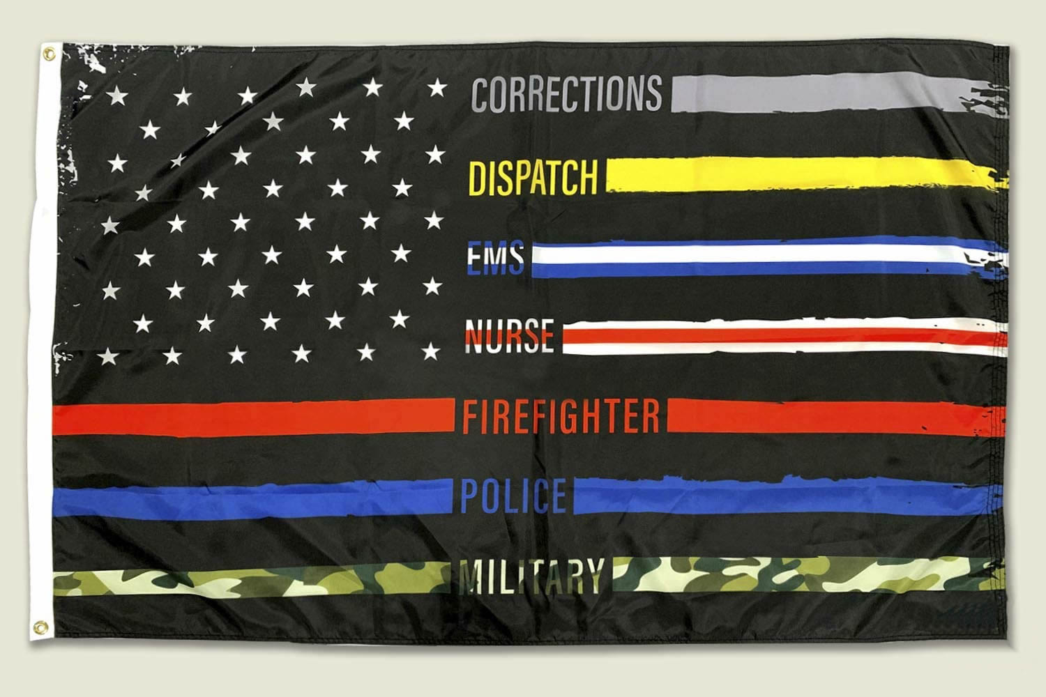 Bandiera patriottica primo soccorritore