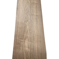 Placage en noyer noir naturel, grain de bois, restauration, panneaux de table, décor en noyer plaqué, PVC écologique