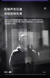 Bộ micro tụ điện Behringers BM1 kèm card âm thanh, dùng cho hát karaoke trực tiếp, thu âm sách nói - Product Image 2