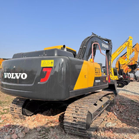 Excavatrice VOLVO EC210 d'occasion, 21 tonnes, matériel de construction d'occasion en provenance de Suède, outils et équipements de construction en vente