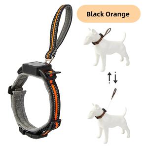 Kinghon Uit Één Stuk Reflecterende Hondenhalsband Met Soepel Intrekbare Riem Voor Avonturen Voor Huisdieren In De Buitenlucht - Product Image 3