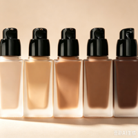 Fond de teint liquide couvrant, waterproof, personnalisable avec votre logo, végan, fini mat, hydratant