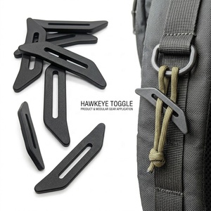 Tensor de cuerda Hawkeye de aleación de aluminio con gancho para tiendas de campaña, lonas <span class=keywords><strong>y</strong></span> senderismo - Product Image 1
