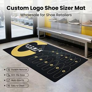 Tapis de mesure de la taille du pied personnalisé pour magasin de chaussures, idéal comme cadeau pour les <span class=keywords><strong>d</strong></span>étaillants en chaussures - Product Image 1