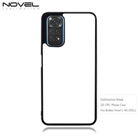 Prix d'usine Noveldigital, coque TPU 2D vierge pour sublimation pour Redmi Note 11 Pro 5G - Coque de téléphone portable personnalisée résistante aux chocs et à l'eau