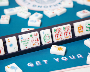 Fichas de Mahjong Line Tiles 160 American Cheeky Santa <span class=keywords><strong>Monica</strong></span>, Fichas de Mahjong de Acrílico Grabadas de Lujo, Portátiles y Personalizables para Amigos - Product Image 5