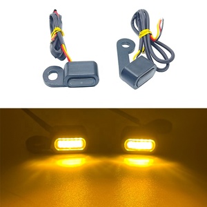 Luz LED para motocicleta, Mini indicador de giro para Harley <span class=keywords><strong>Sportster</strong></span> XL, 2004-2021, 1200, <span class=keywords><strong>883</strong></span>, 72, 48, <span class=keywords><strong>Roadster</strong></span> - Product Image 2