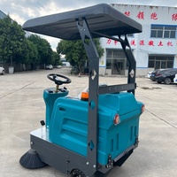 Machine de balayage routier à haute aspiration avec un seul ventilateur, filtre industriel bloquant efficacement les minuscules particules en suspension