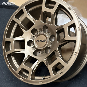 ล้อแม็กซ์ NJQS สีบรอนซ์ด้าน สำหรับออฟโรด ขนาด 17 <span class=keywords><strong>18</strong></span> นิ้ว 6x139.7 สำหรับรถยนต์โตโยต้า ทาโคมา และ 4Runner - Product Image 3