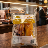 Sac en fil micro-perforé OPP de qualité alimentaire avec trous de ventilation transparents, pochette d'emballage pour le stockage du pain, des fruits et des légumes