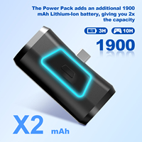 Chargeur externe batterie externe pour contrôleur de jeu PS5 batterie portable 1900mah intégrée autres accessoires de jeu JYS-P5166