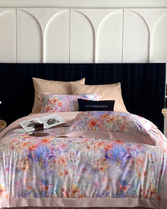 Venta al por mayor Hotel <span class=keywords><strong>100</strong></span>% <span class=keywords><strong>algodón</strong></span> <span class=keywords><strong>Comprar</strong></span> en línea Ropa de cama ajustada Juego <span class=keywords><strong>Sábanas</strong></span> Funda Nórdica - Product Image 1