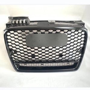 Reemplazar actualización coche rejilla para Audi <span class=keywords><strong>A4</strong></span> B7 <span class=keywords><strong>2004</strong></span> - 2007 negro abs rejilla RS4 buscando - Product Image 4