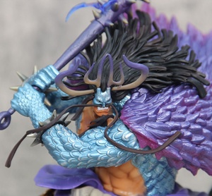 MS <span class=keywords><strong>One</strong></span>-<span class=keywords><strong>Piece</strong></span> PVC Anime Statue Modèle Quatre Empereur <span class=keywords><strong>Kaido</strong></span> Bête Forme Qualité Bon Dessin Animé Jouet avec Boîte Accessoire Design - Product Image 6