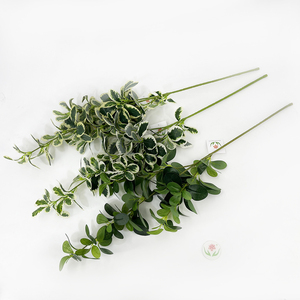 Feuilles de plantes vertes artificielles, Création de plantes vertes d'ingénierie extérieure, Plantes vertes de la <span class=keywords><strong>série</strong></span> Scenic Forest - Product Image 1