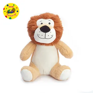 厂家批发可爱坐可爱毛绒野生动物娃娃狮子儿童玩具