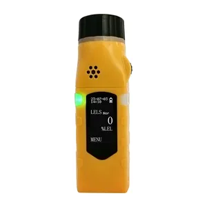 Ce phê duyệt di động duy nhất xách tay Gas Detector cho H2S, co, O2, NH3, CO2, No2, HCN, PH3 gas màn hình