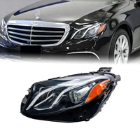 Faros LED de 12V para Mercedes-Benz Clase E W213 (2017-2020), Versión Estadounidense, Configuración Base, Calidad OEM, Piezas Automotrices Generales