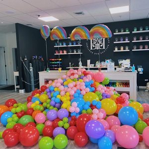 Ballons en latex épais de 12 pouces, arc-en-ciel, personnalisables, lot de 100 pièces, couleur unie, pour décorations de fête d'anniversaire transfrontalières - Product Image 4