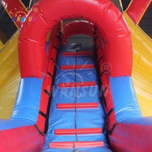 Toboggan gonflable gonflable sur le thème d'un grand terrain de jeu commercial - Product Image 3