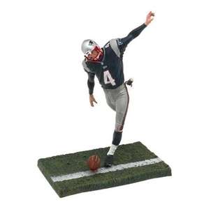 Custom Rubgy Sports Star Figruine <strong>McFarlane</strong> NFL Series 10 Adam Vinatieri in New England Patriots Blue Jersey Figure - Product Image 2