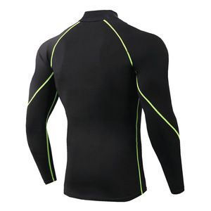 <span class=keywords><strong>Camisetas</strong></span> térmicas de <span class=keywords><strong>manga</strong></span> <span class=keywords><strong>larga</strong></span> para <span class=keywords><strong>hombre</strong></span>, <span class=keywords><strong>camisetas</strong></span> de compresión para deportes de invierno, Top de capa Base para correr - Product Image 2
