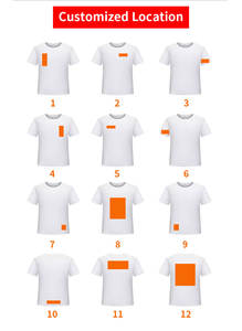 맞춤형 깃발 디자인 32 NFL팀 스틸러스 반팔 야외 러닝 통기성 빠른 건조 라운드넥 폴리에스터 티셔츠 - Product Image 6