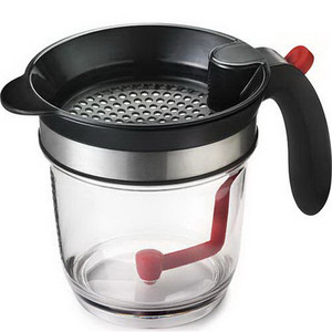 GRAVY chất béo tách đo <span class=keywords><strong>cup</strong></span> và lọc với dưới phát hành cho nước sốt nước sốt và các chất lỏng khác với dầu mỡ - Product Image 4
